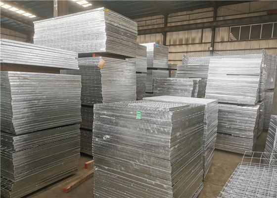 เหล็กคาร์บอน Q345 ตะแกรงระบายน้ำสังกะสีสำหรับโรงบำบัดน้ำเสีย