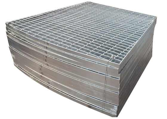 ตะแกรงเหล็กชุบสังกะสีแบบล็อคด้วยไฟฟ้า Q235 Grate Metal Sheet