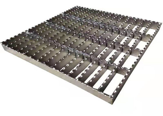 Anti Rust SS316 Floor Forge Walkway ตะแกรงเหล็ก Serrated Bar