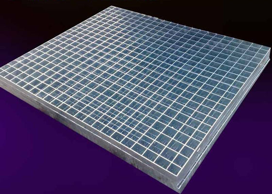 Anti Skid Floor Forge Walkway ตะแกรงเหล็กชุบสังกะสี Q235 Steel