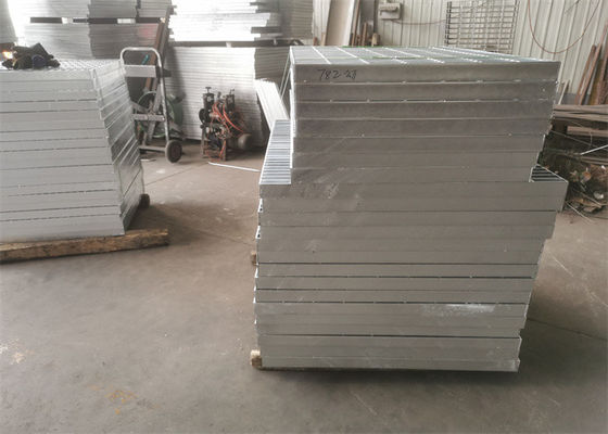 Workshop Platform ตะแกรงเหล็กแผ่นหนา 8 มม. กันลื่นไถล Electro Galvanizing