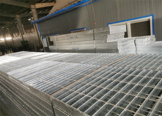 แท่นกันลื่นเหล็กเชื่อมตะแกรงป้องกันการกัดกร่อน 1000x6000mm