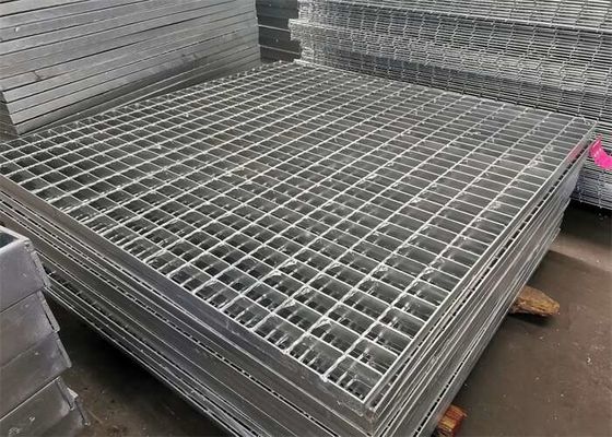 ที่จอดรถ Q195 ตะแกรงเหล็ก Driveway Grating Serrated I Type